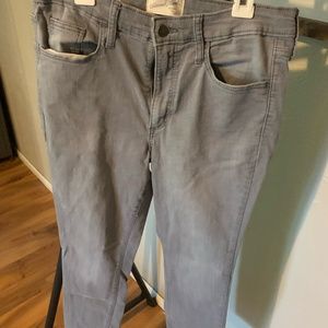 Grey skinny jeans